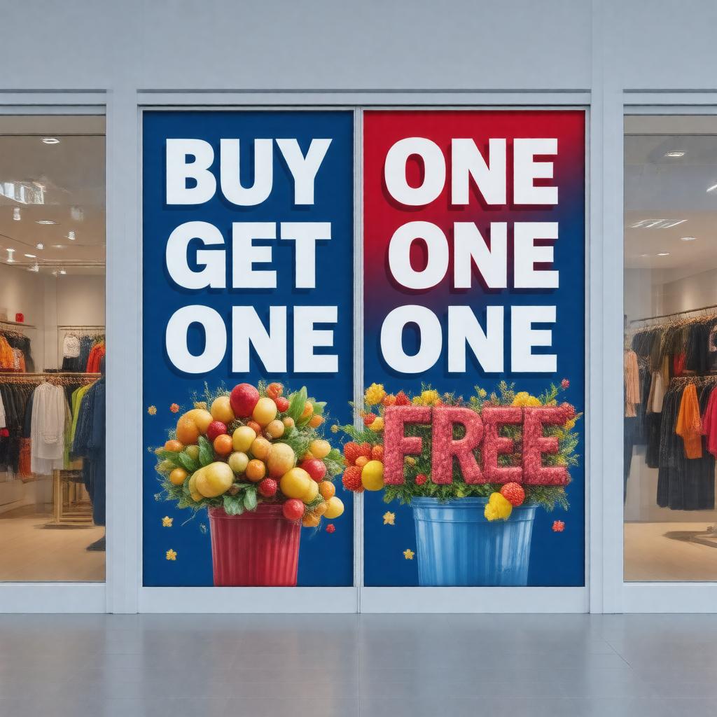 AI-created image of Give 1 Get 1 program