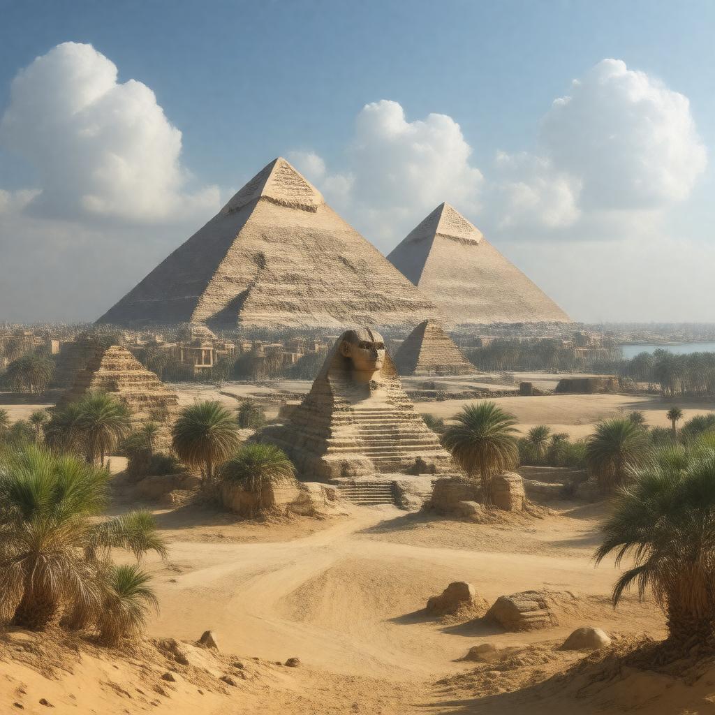 AI-created image of Giza