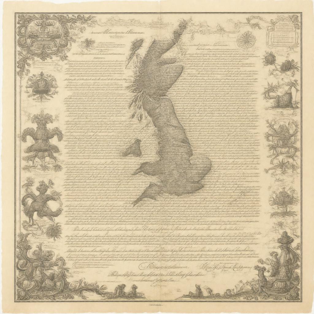 AI-created image of Gladstone–MacDonald pact