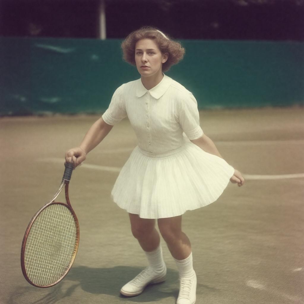 AI-created image of Gladys Barrowclough