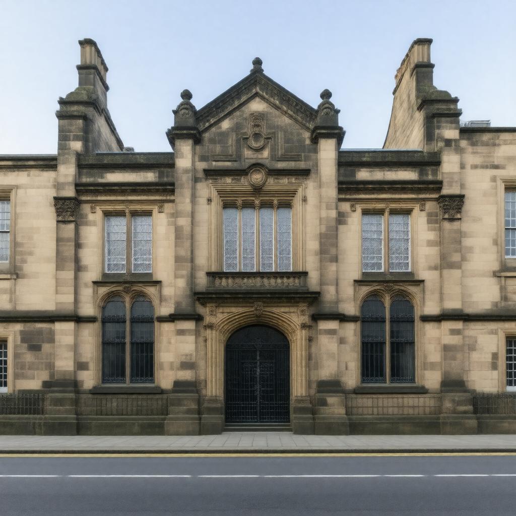 AI-created image of Glasgow School of Art