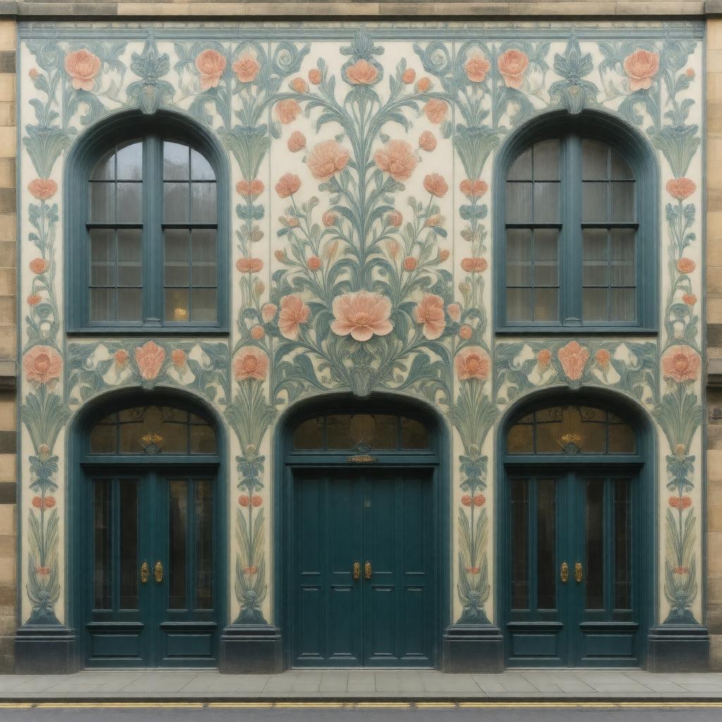 Click to view larger image AI-created image of Glasgow Style