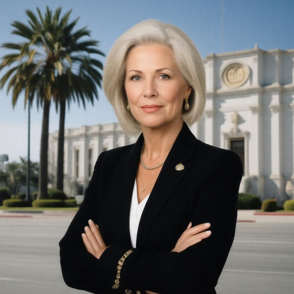 AI-created image of Gleam Davis