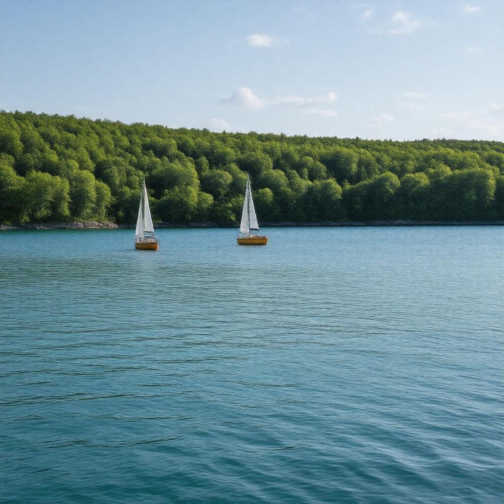 AI-created image of Glen Lake