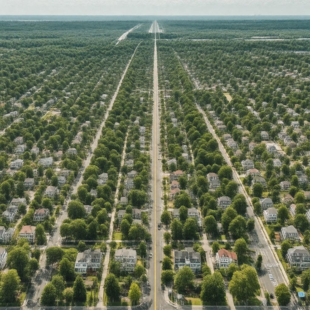 AI-created image of Glen Oaks