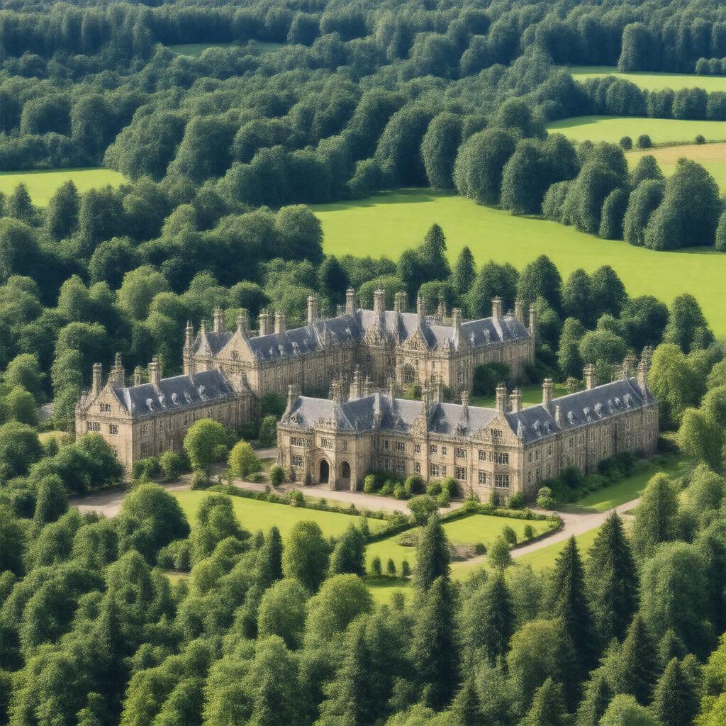 AI-created image of Glenalmond College