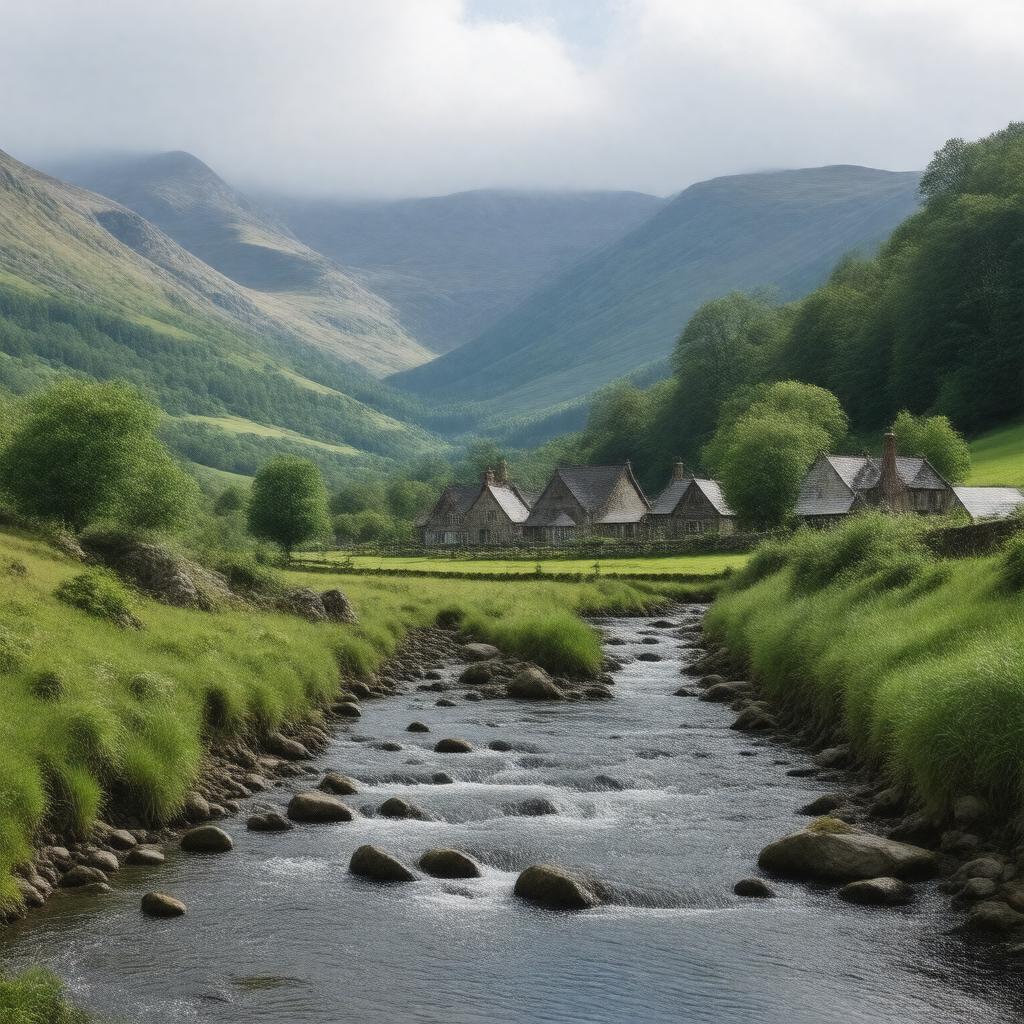 AI-created image of Glenesk