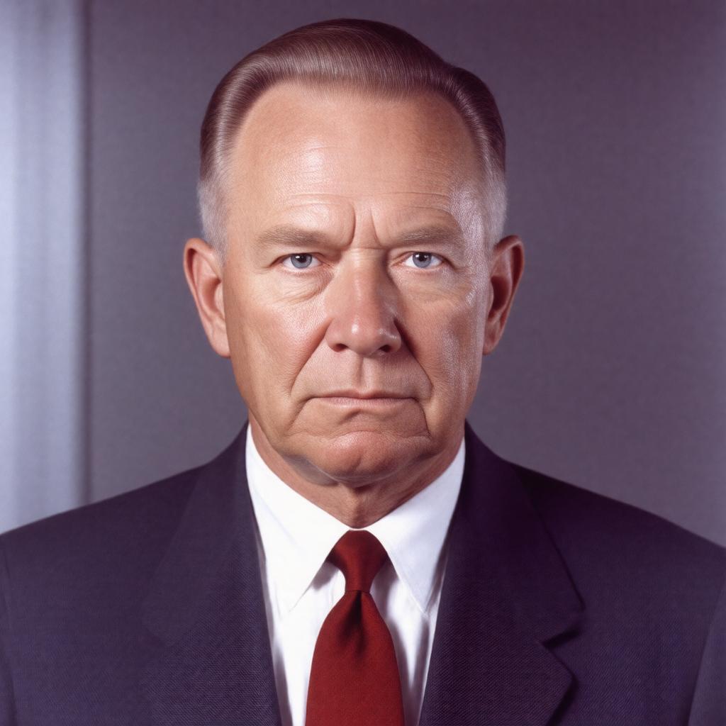 AI-created image of Glenn Allan Millikan