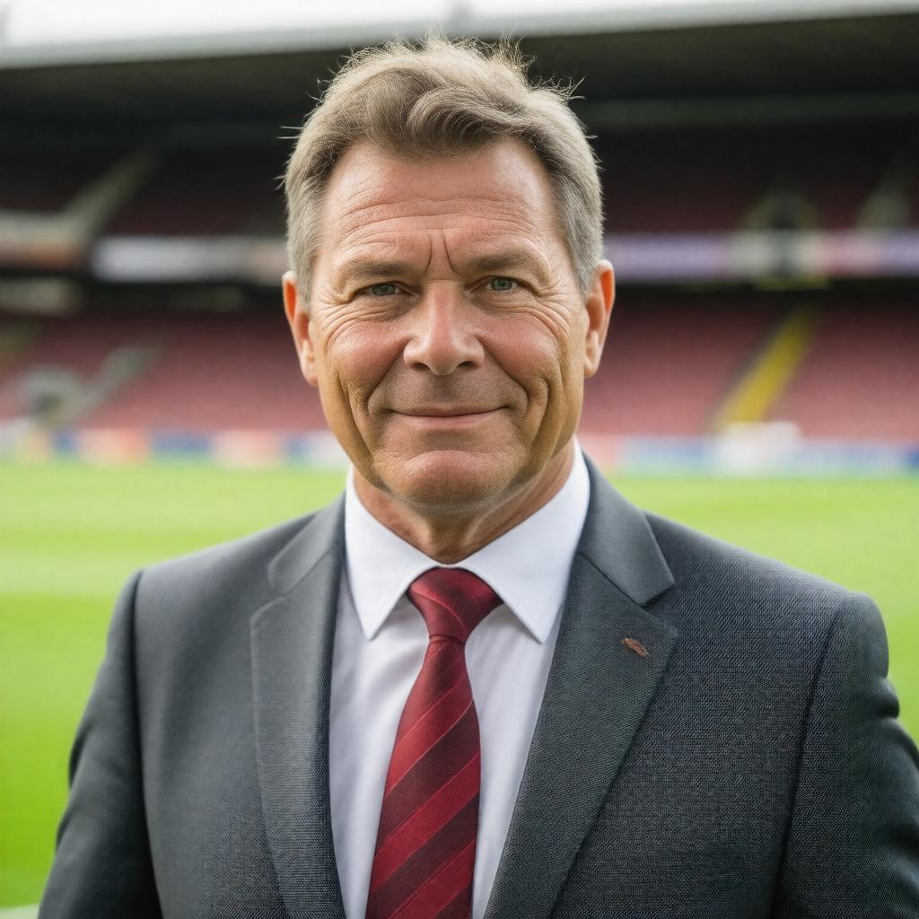 AI-created image of Glenn Hoddle