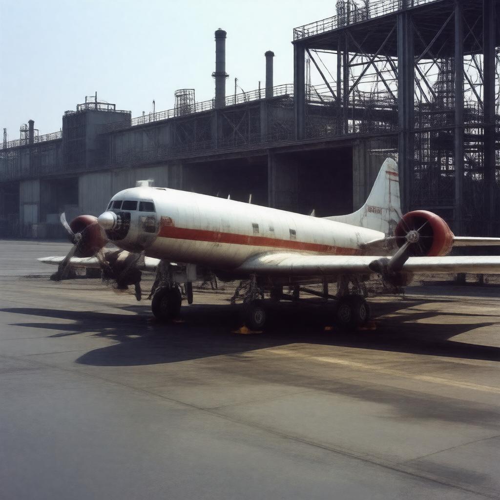 AI-created image of Glenn L. Martin Company