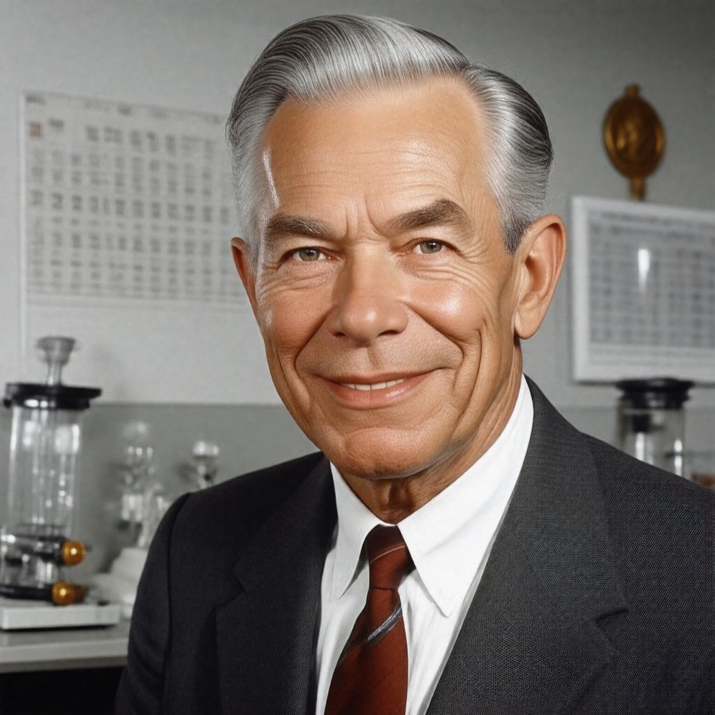 AI-created image of Glenn T. Seaborg