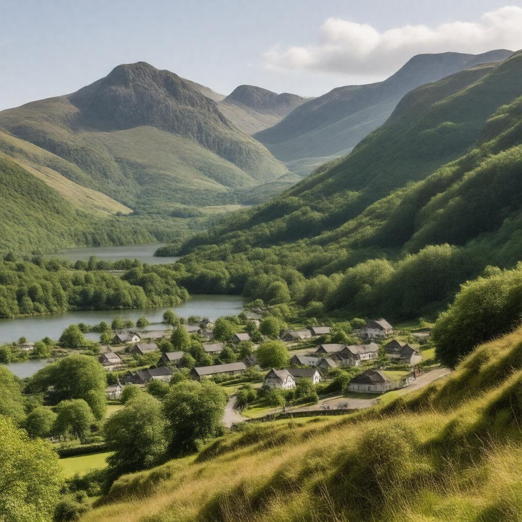 AI-created image of Glenridding