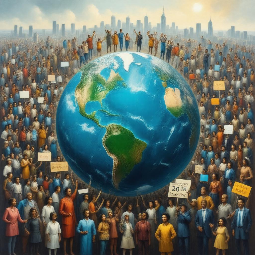 AI-created image of Global Citizen