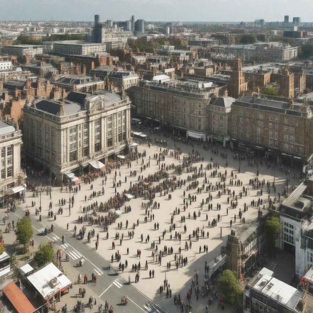 AI-created image of Globe Town