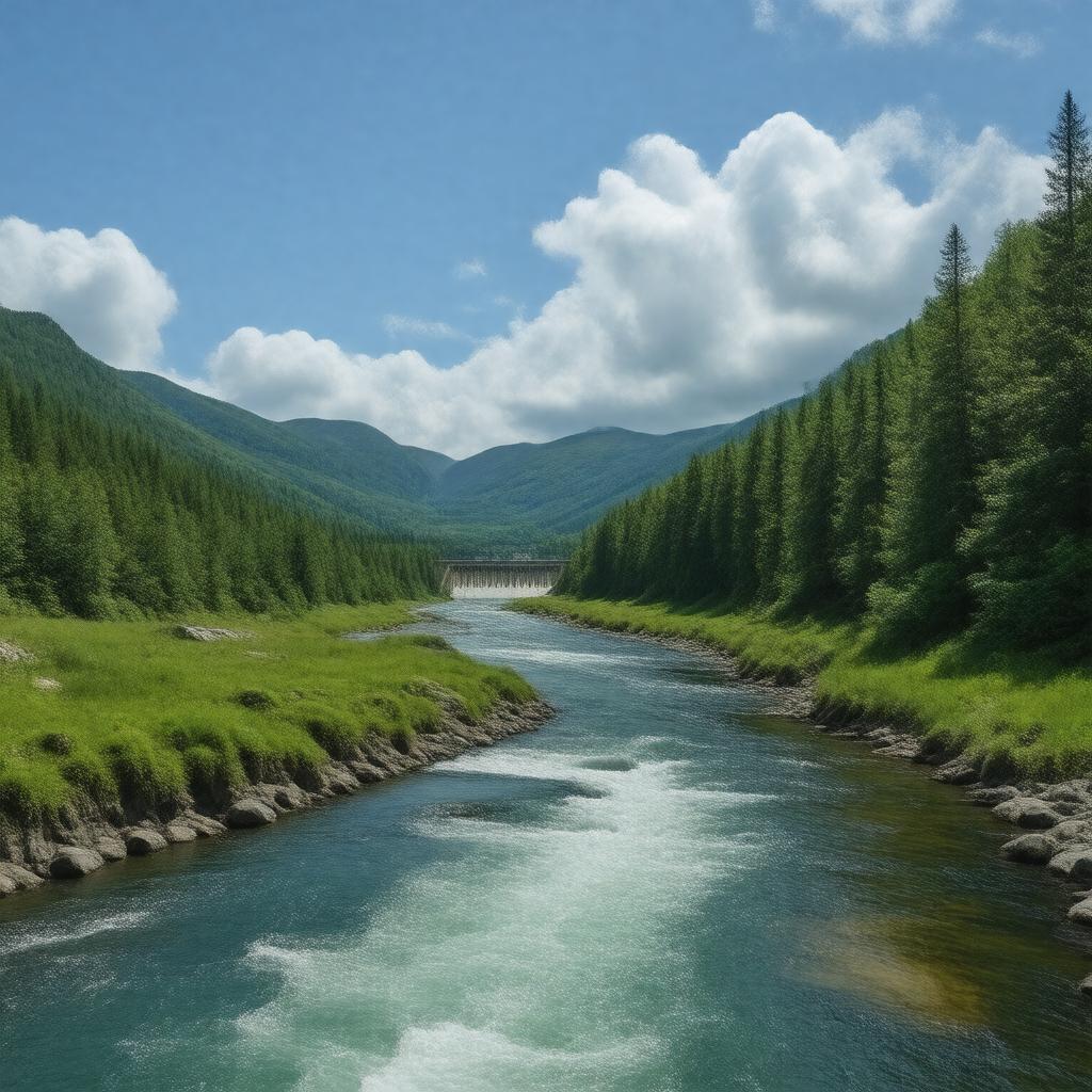 AI-created image of Glomma