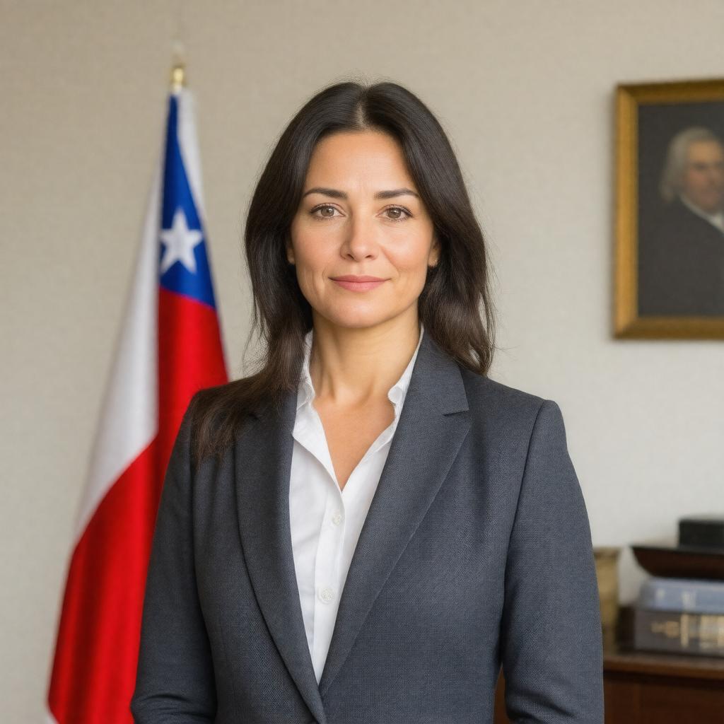 AI-created image of Gloria de la Fuente