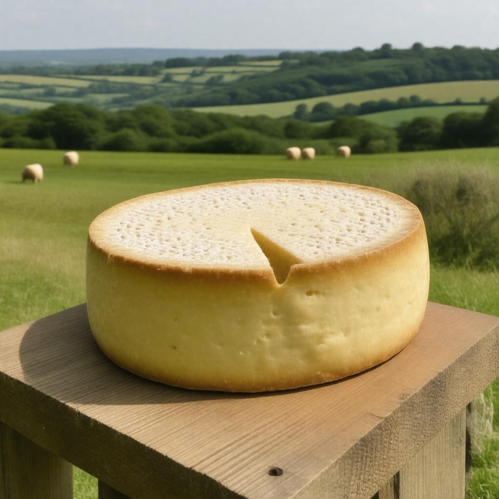 AI-created image of Gloucester cheese