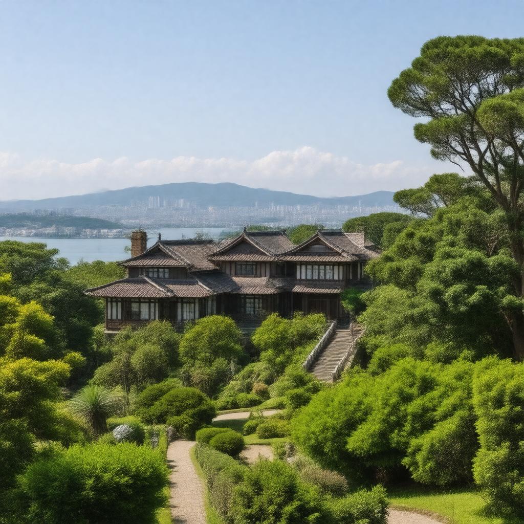 AI-created image of Glover Garden