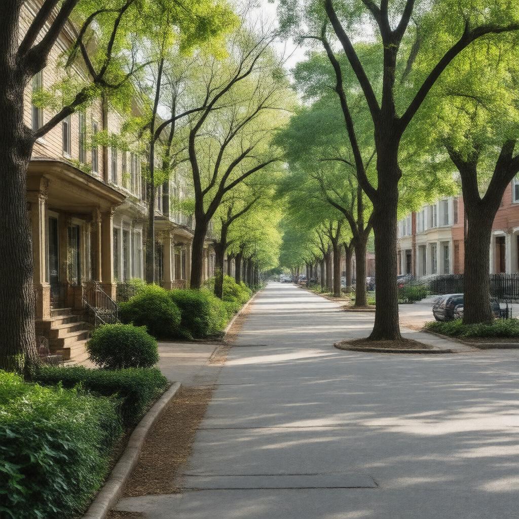 AI-created image of Glover Park