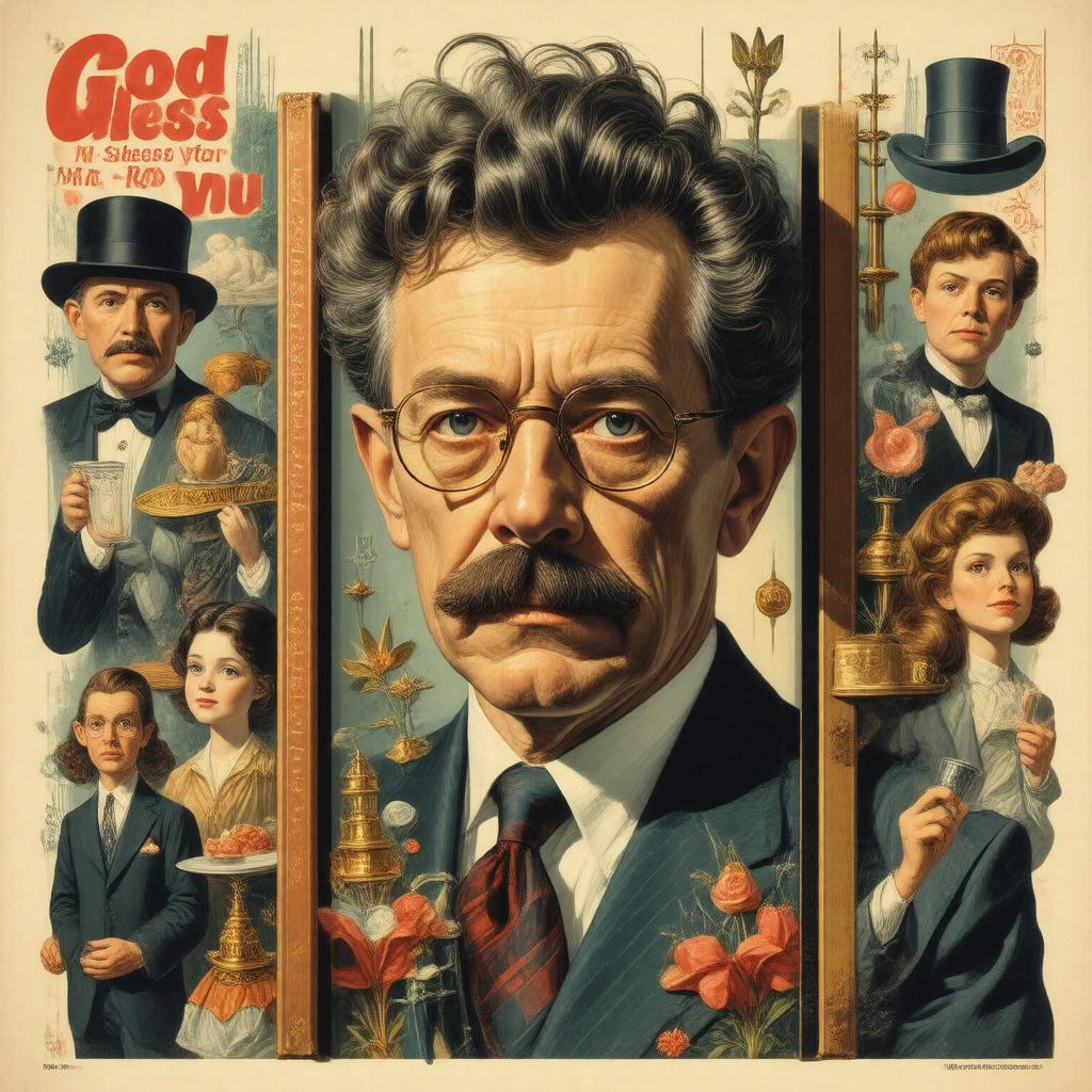 AI-created image of God Bless You, Mr. Rosewater