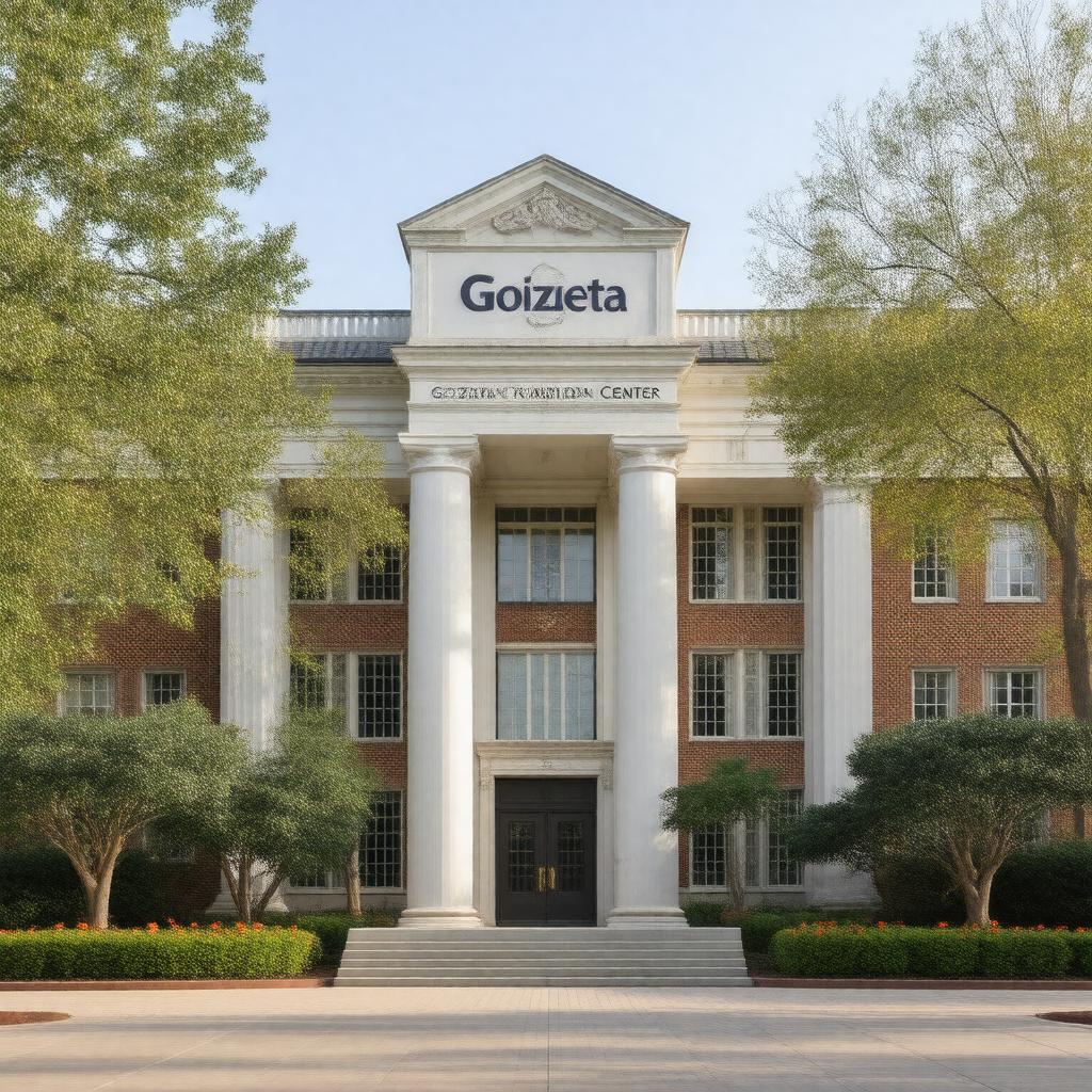 Click to view larger image AI-created image of Goizueta Business School