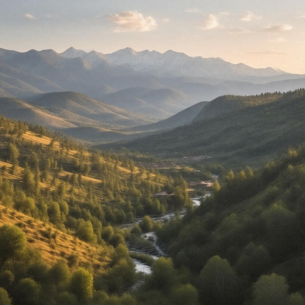 AI-created image of Gold Country