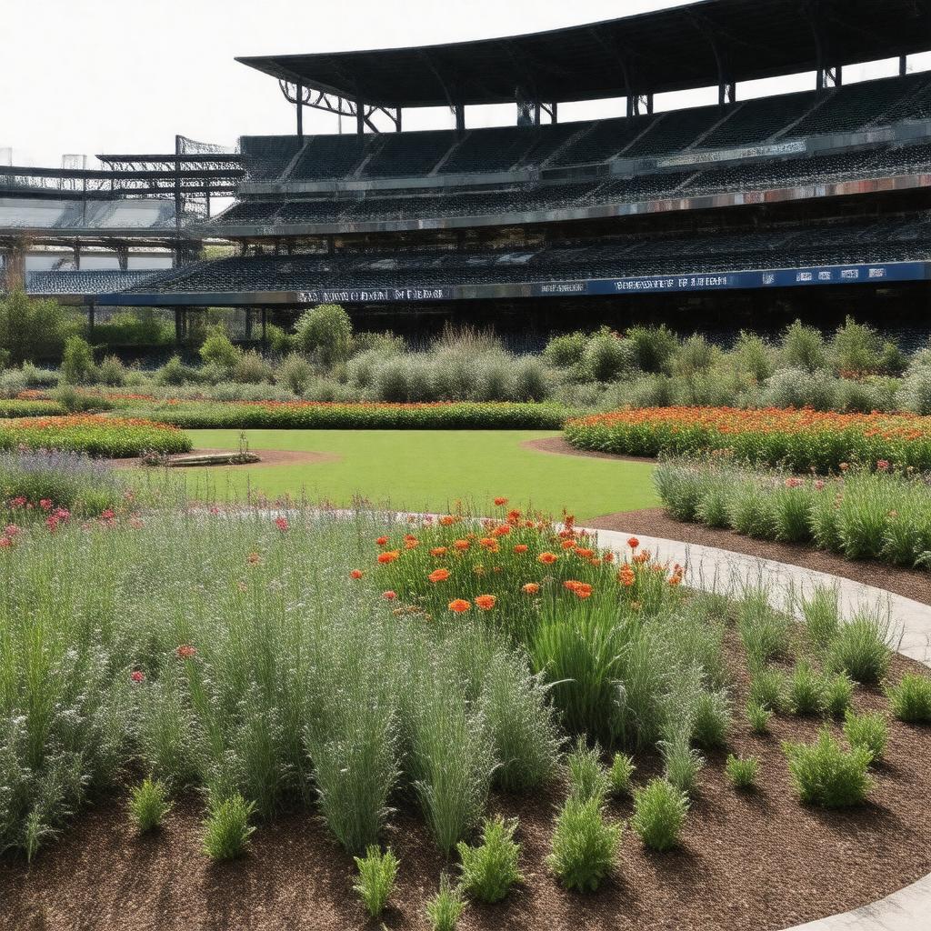 AI-created image of Gold Medal Garden