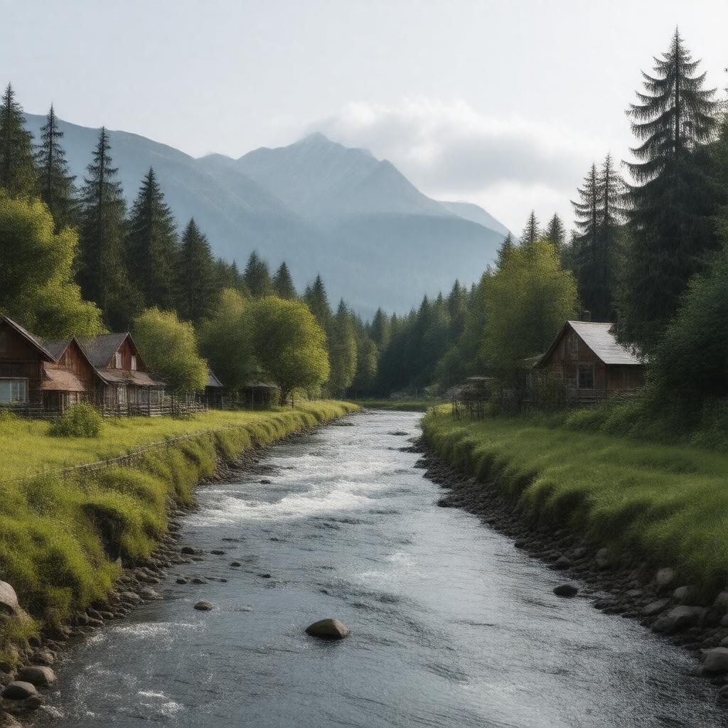 AI-created image of Gold River