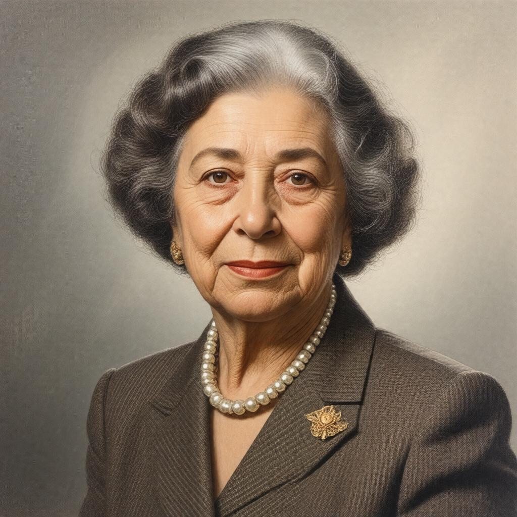 AI-created image of Golda Meir