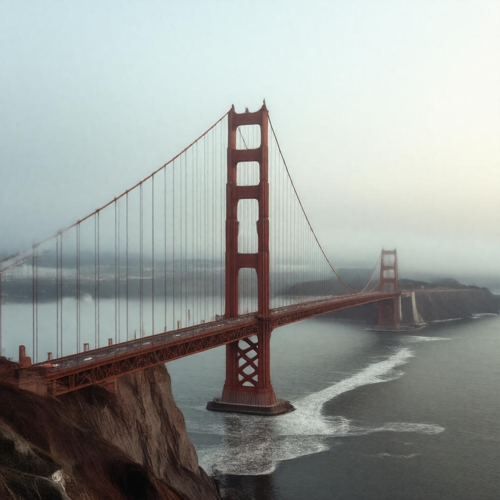 AI-created image of Golden Gate