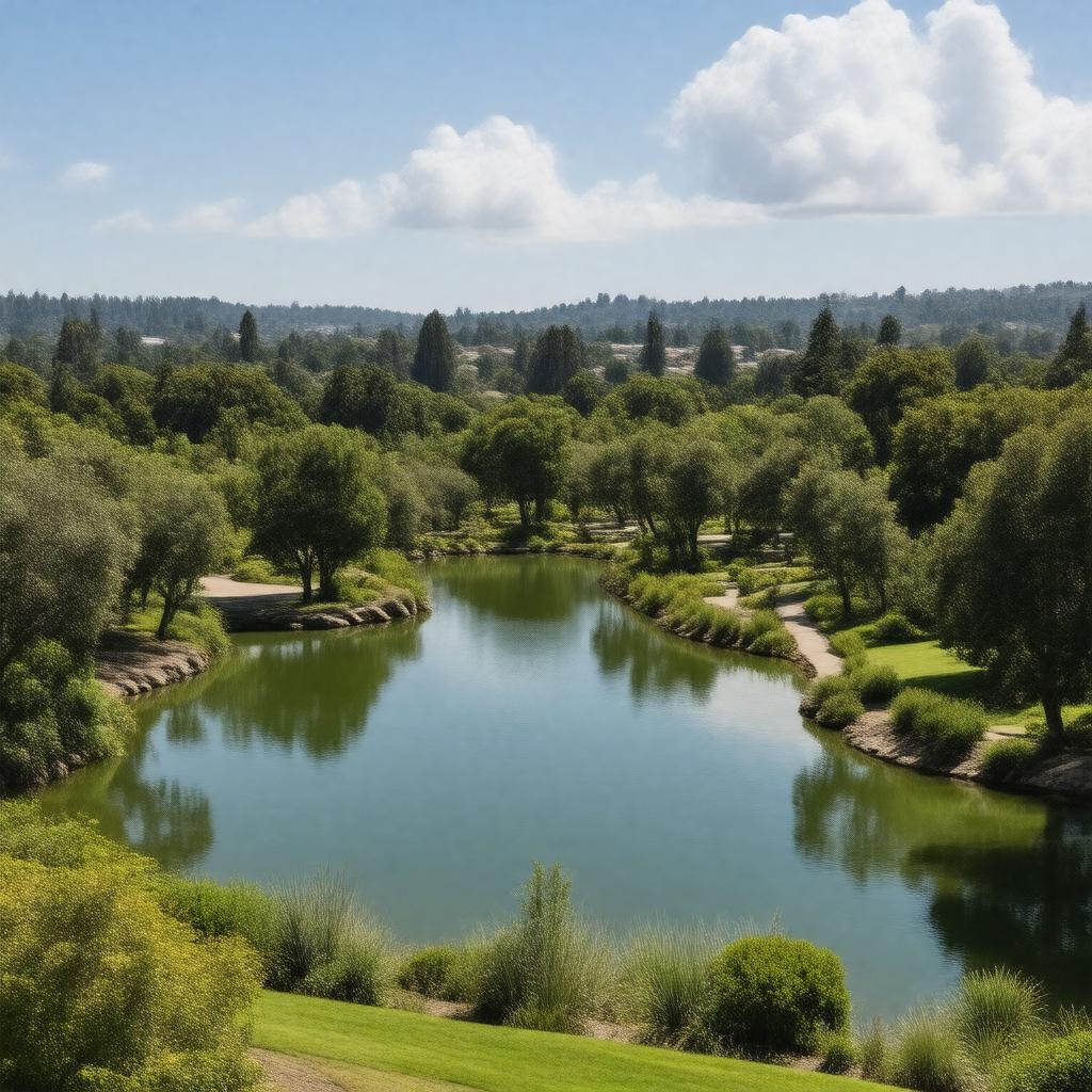 AI-created image of Golden Gate Park