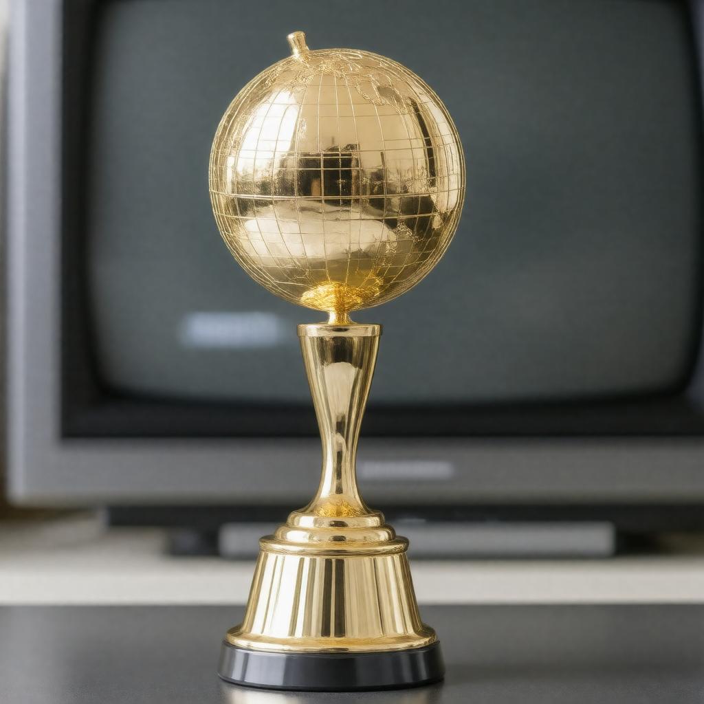 AI-created image of Golden Globe Award for Best Actress – Television Series Drama