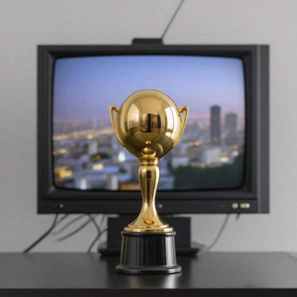 AI-created image of Golden Globe Award for Best Television Series – Drama