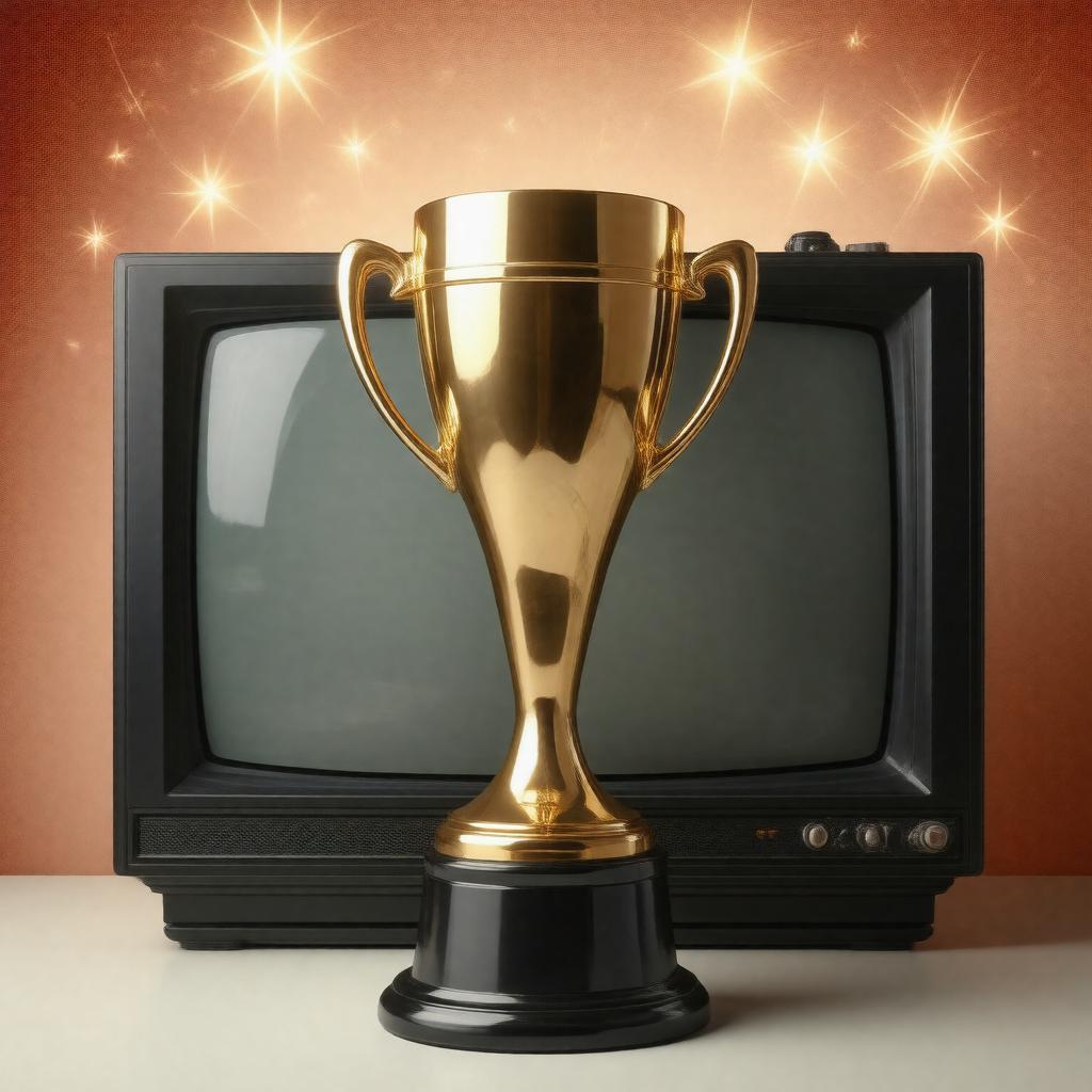 Click to view larger image AI-created image of Golden Globe Award for Best Television Series – Musical or Comedy