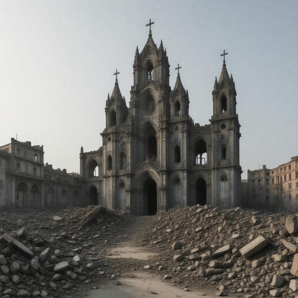 AI-created image of Golden Lampstand