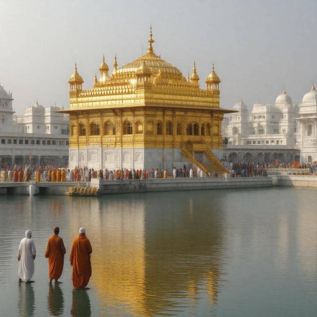AI-created image of Golden Temple