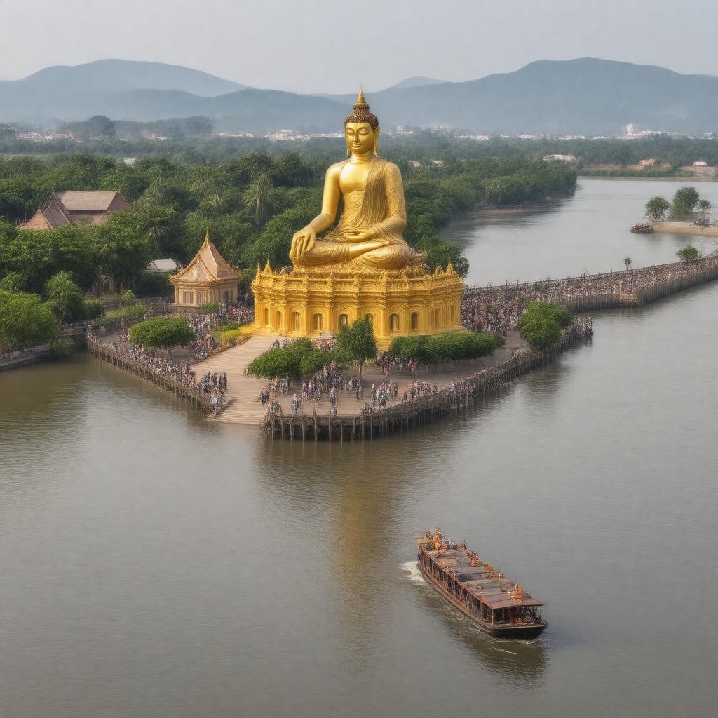 AI-created image of Golden Triangle Park