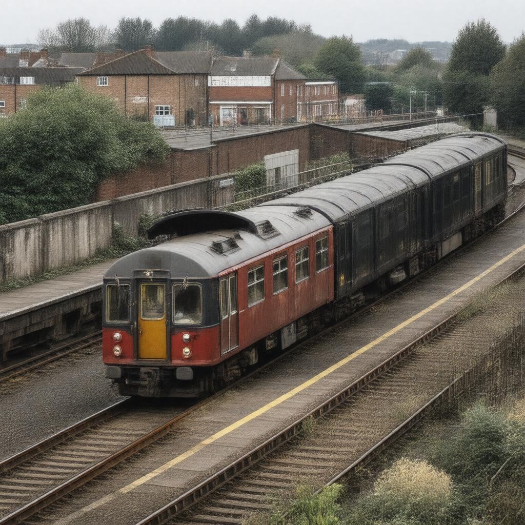 AI-created image of Golders Green Depot