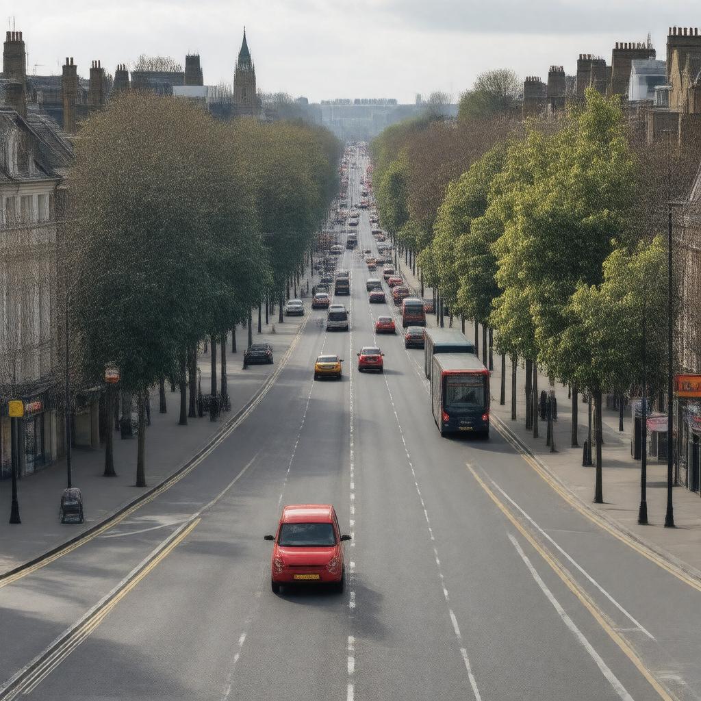AI-created image of Goldhawk Road