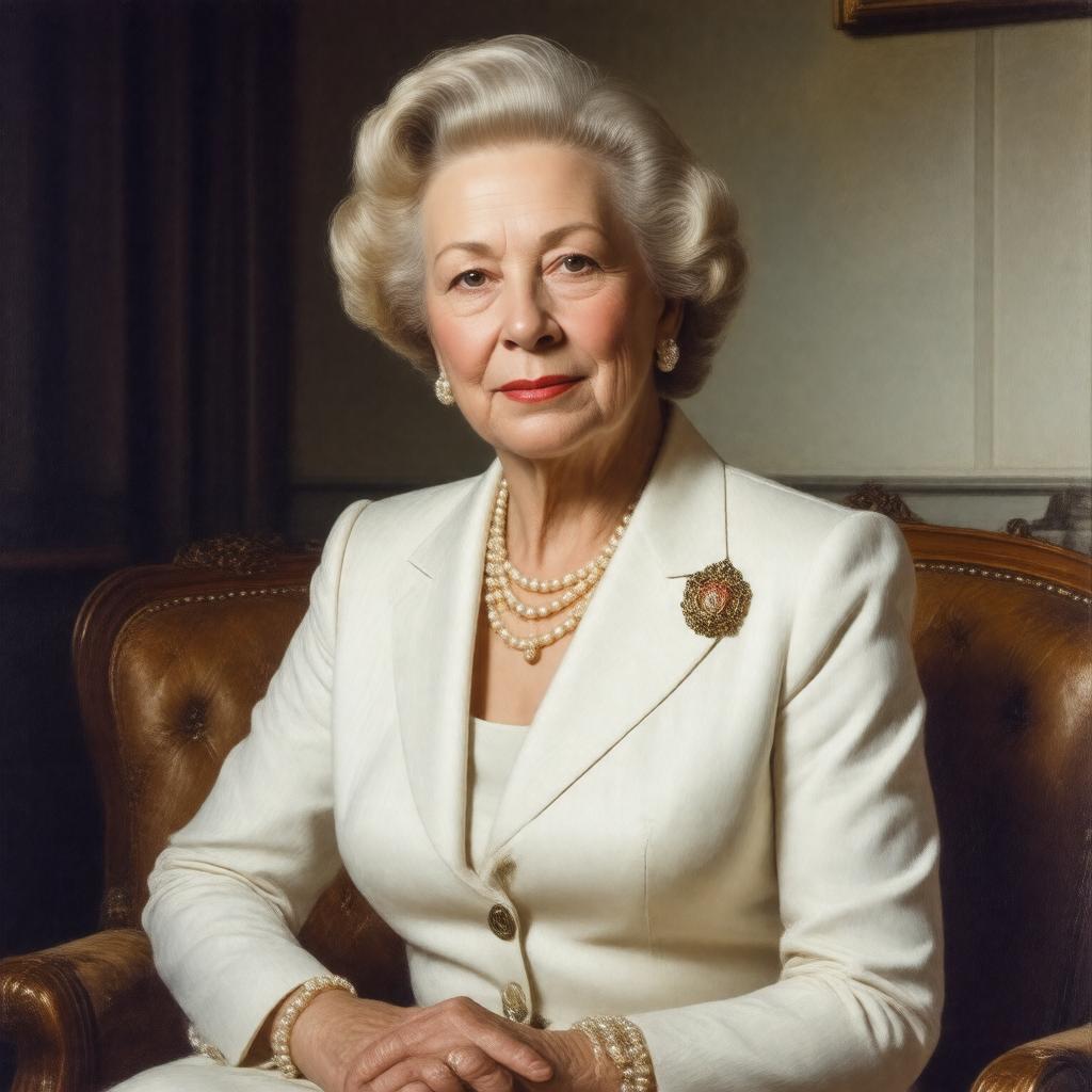 Click to view larger image AI-created image of Goldie Drell Paley