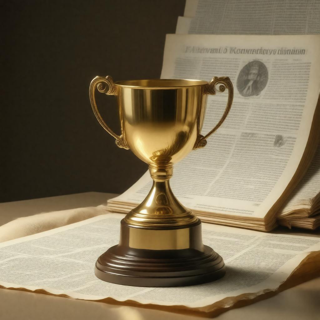 Click to view larger image AI-created image of Goldsmith Prize for Investigative Reporting