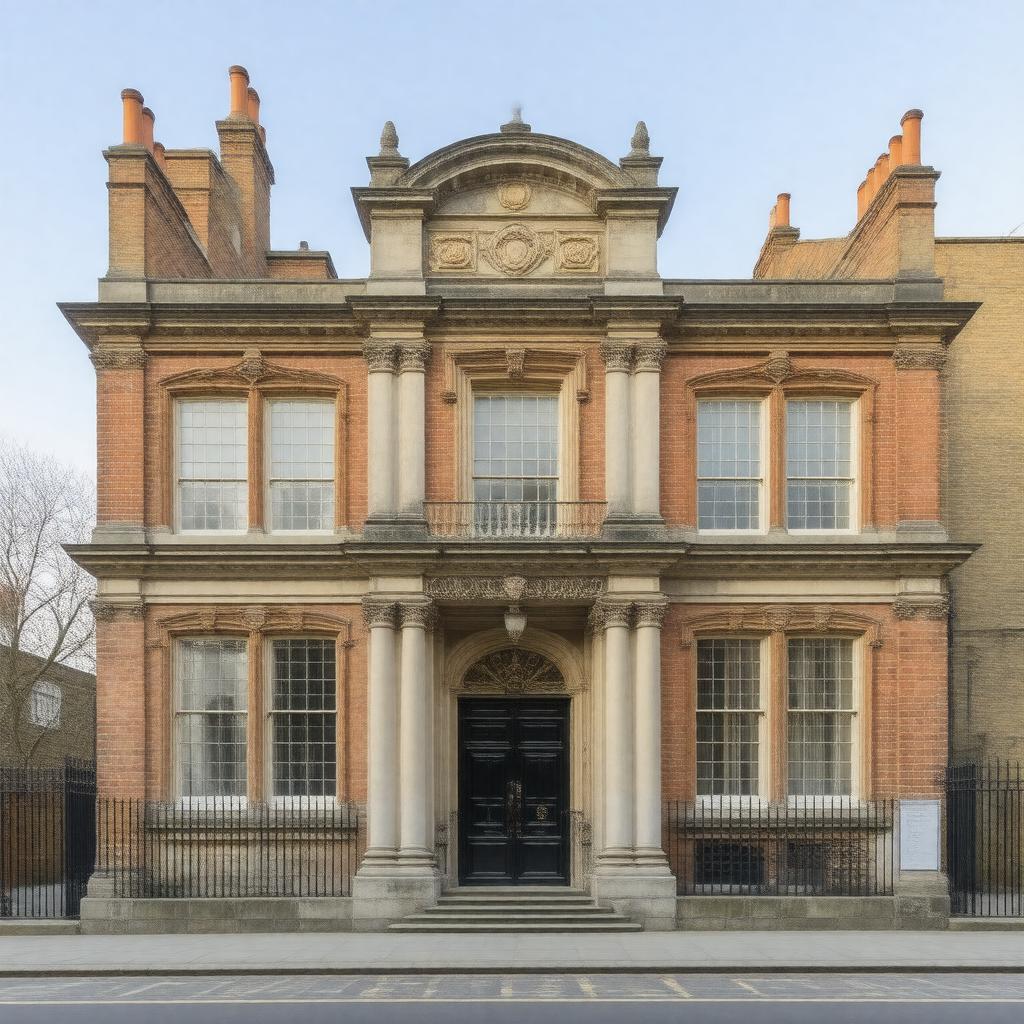 Click to view larger image AI-created image of Goldsmiths' College