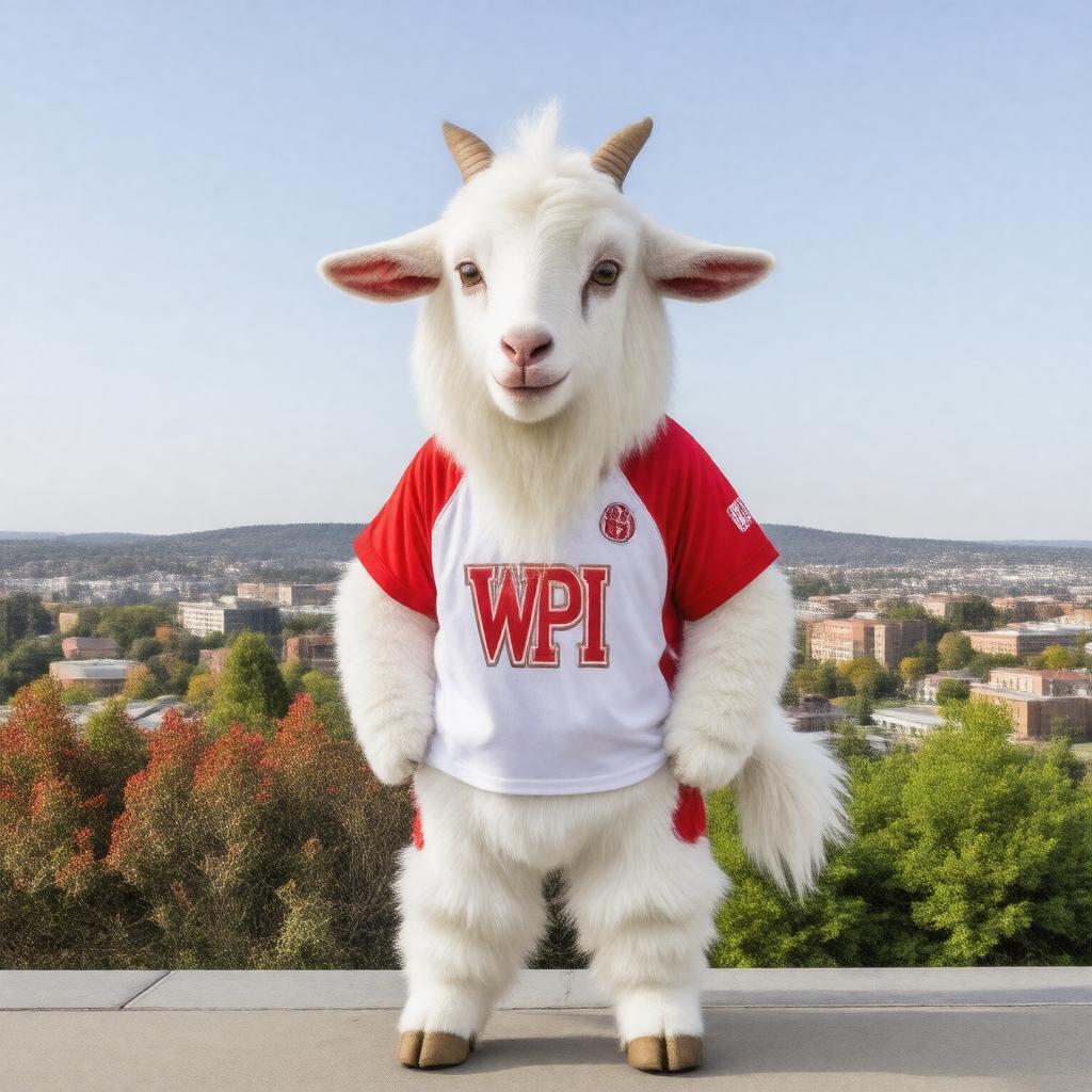 AI-created image of Gompei the Goat