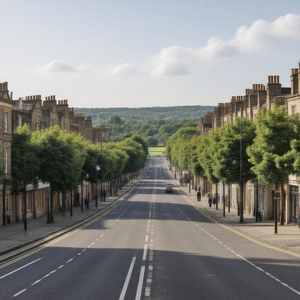 AI-created image of Gonville Place