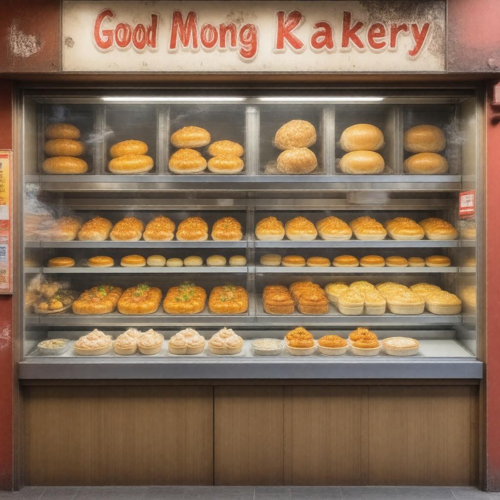 AI-created image of Good Mong Kok Bakery