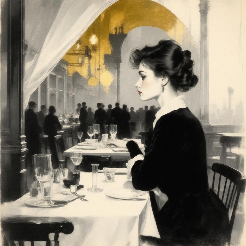 AI-created image of Good Morning, Midnight