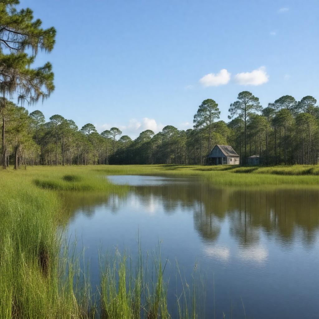 AI-created image of Goodale State Park