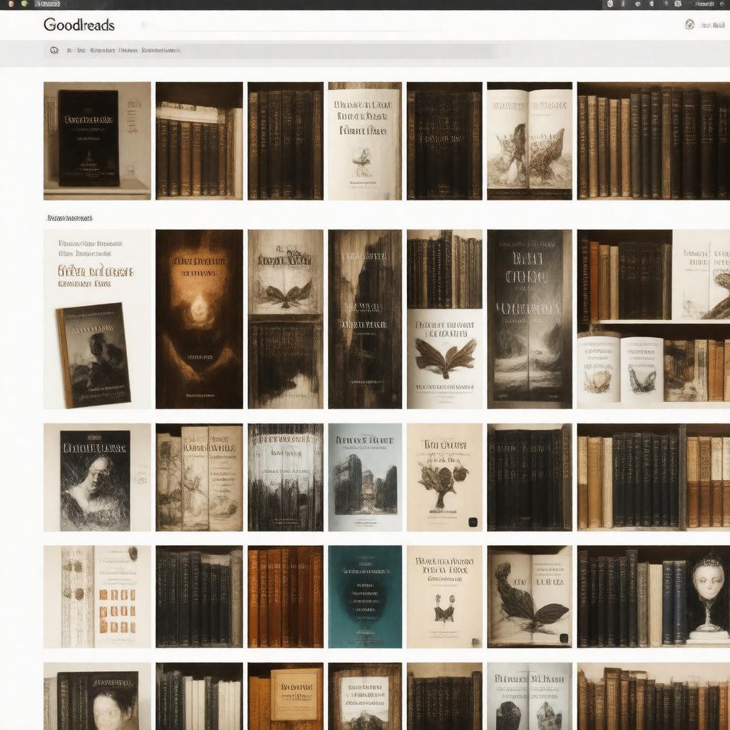 AI-created image of Goodreads