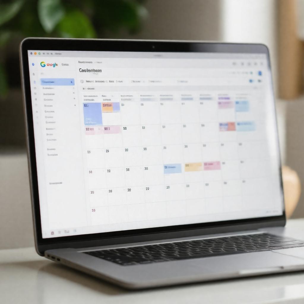 Click to view larger image AI-created image of Google Calendar