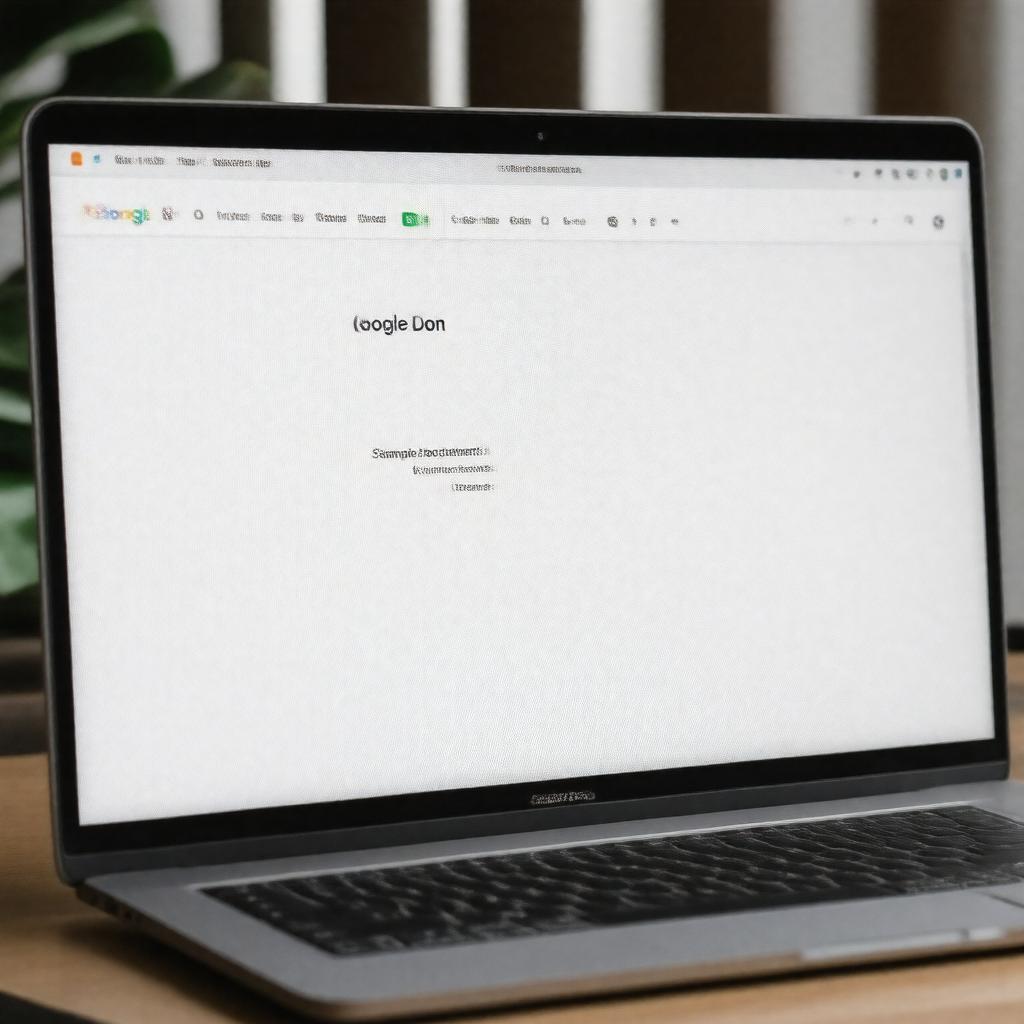 AI-created image of Google Docs